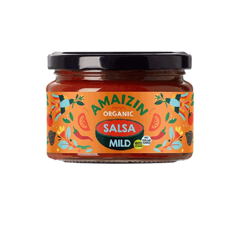 Organic Salsa Chip-Dip - Sweet Amaizin 260g Organic Salsa Chip-Dip - Sweet Amaizin 260g