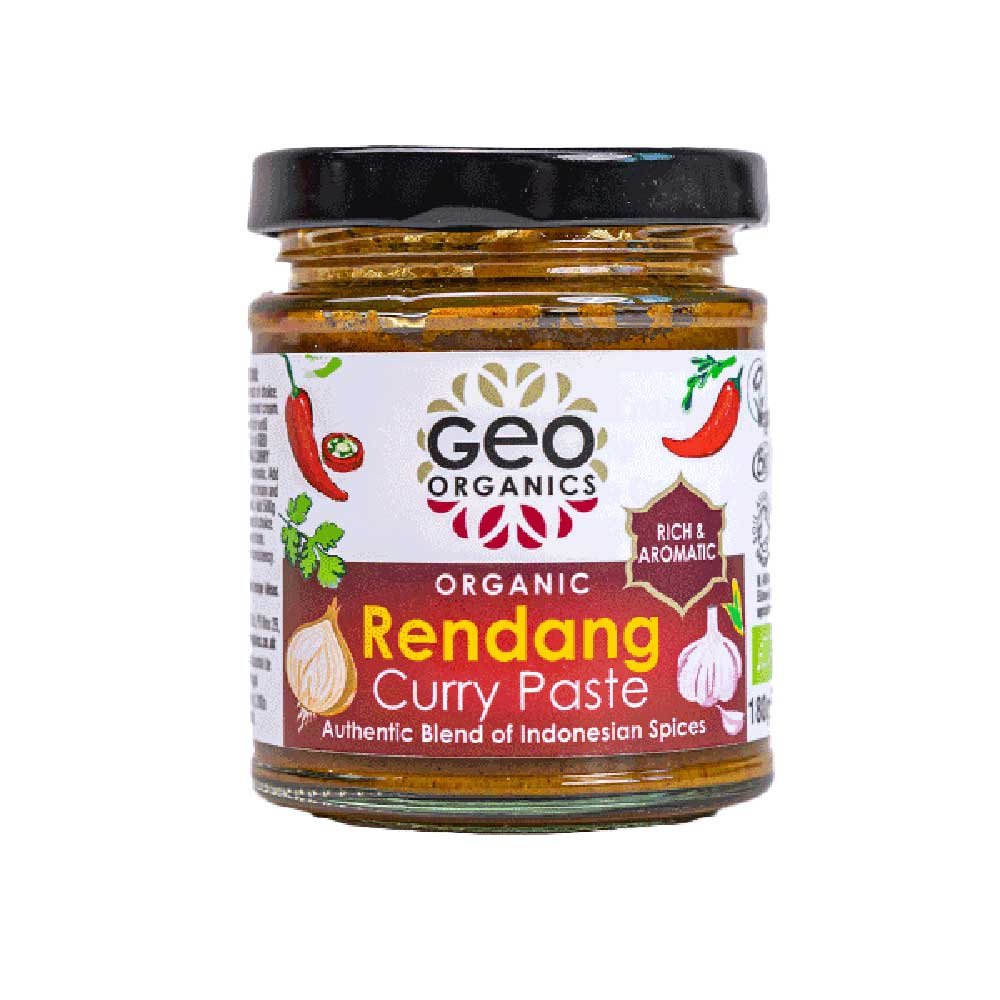 Organic Rendang Paste - Indonesian Geo-Organics 180g Organic Rendang Paste - Indonesian Geo-Organics 180g