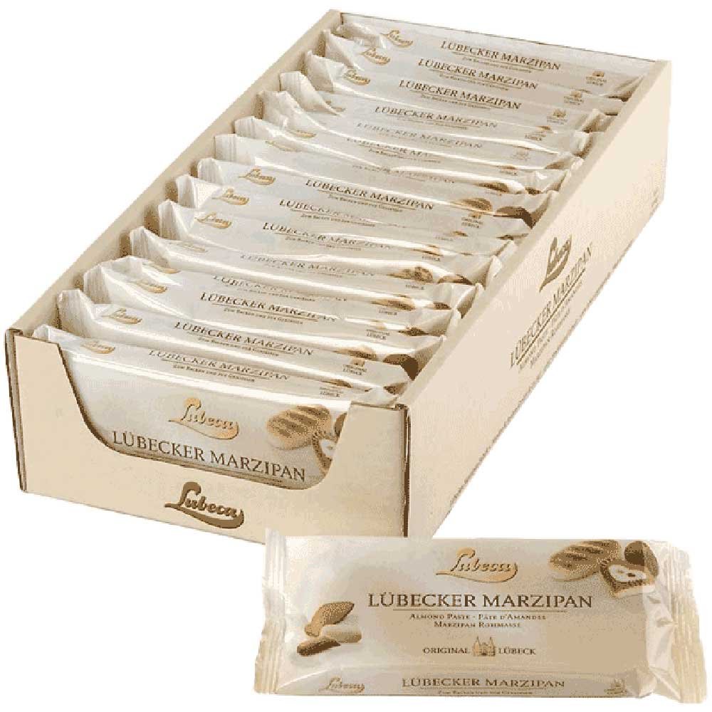 Lübecker Marzipan Almond Paste Lubeca 15x200g Lübecker Marzipan Almond Paste Lubeca 15x200g