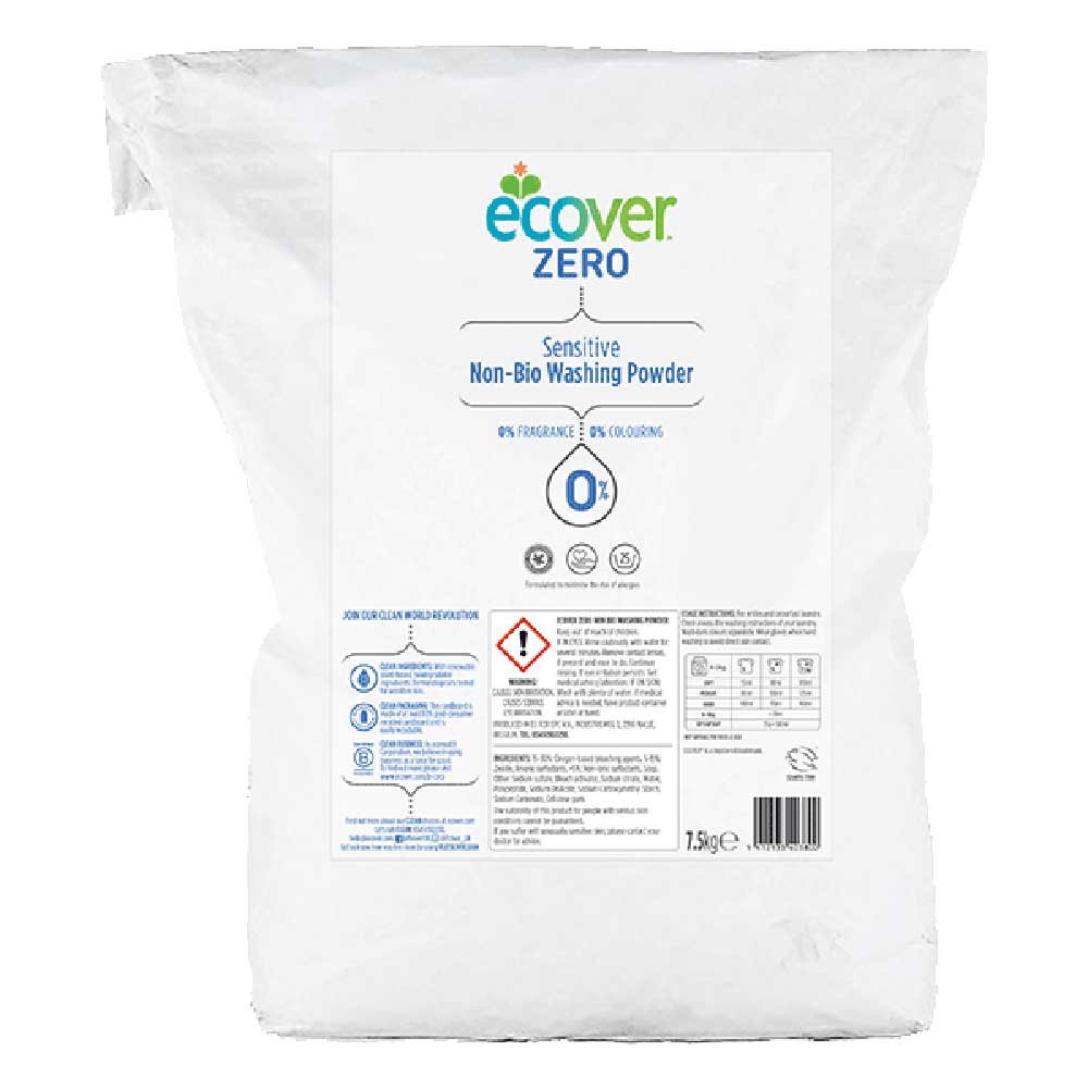 Zero Washing Powder - sack Ecover Zero 7.5kg