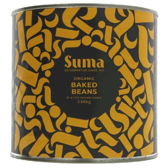 Organic Baked Beans - catering size Suma 2.65kg