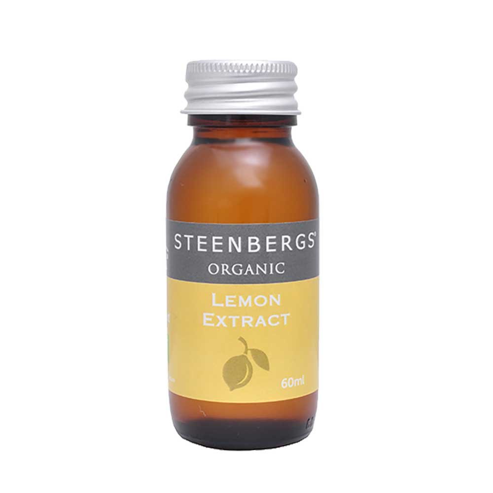 Organic Lemon Extract Steenbergs 60ml