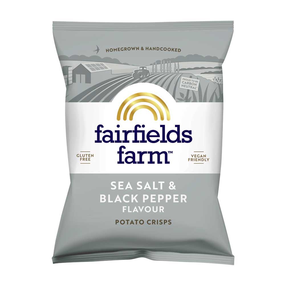 Sea Salt & Black Pepper Fairfields 40g