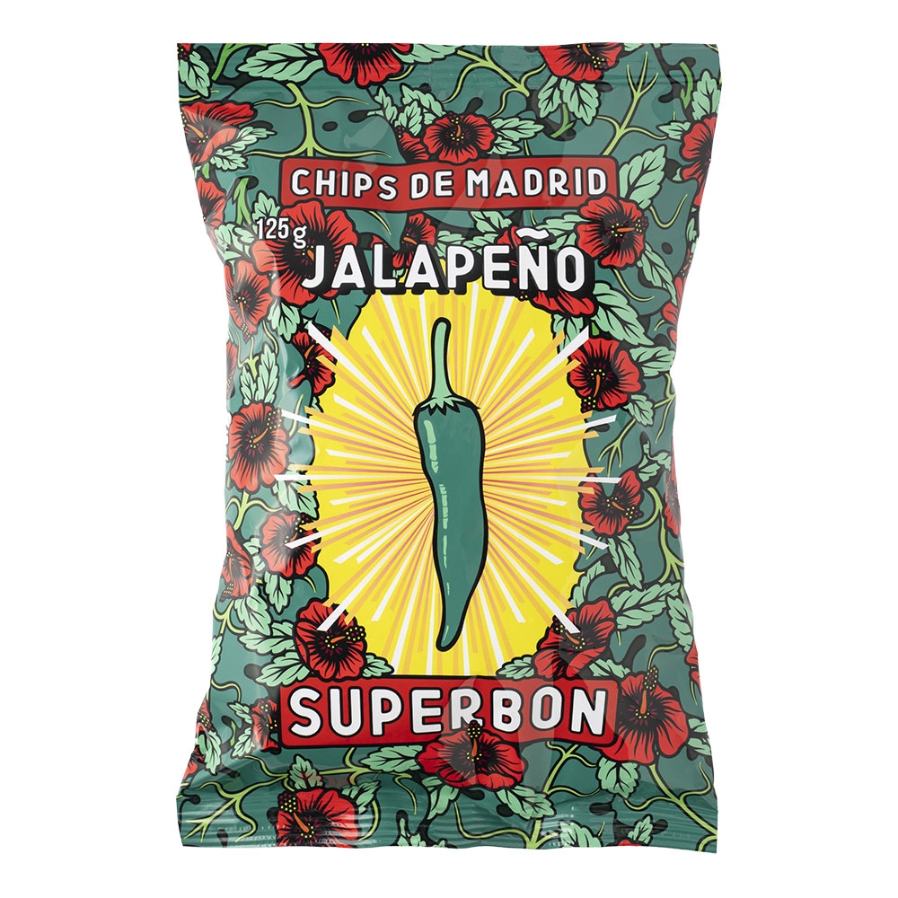Chips de Madrid - Jalapeno Superbon 10x125g