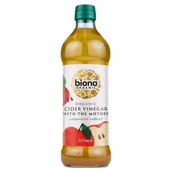 Organic Cider Vinegar - raw + the mother Biona 6x500ml
