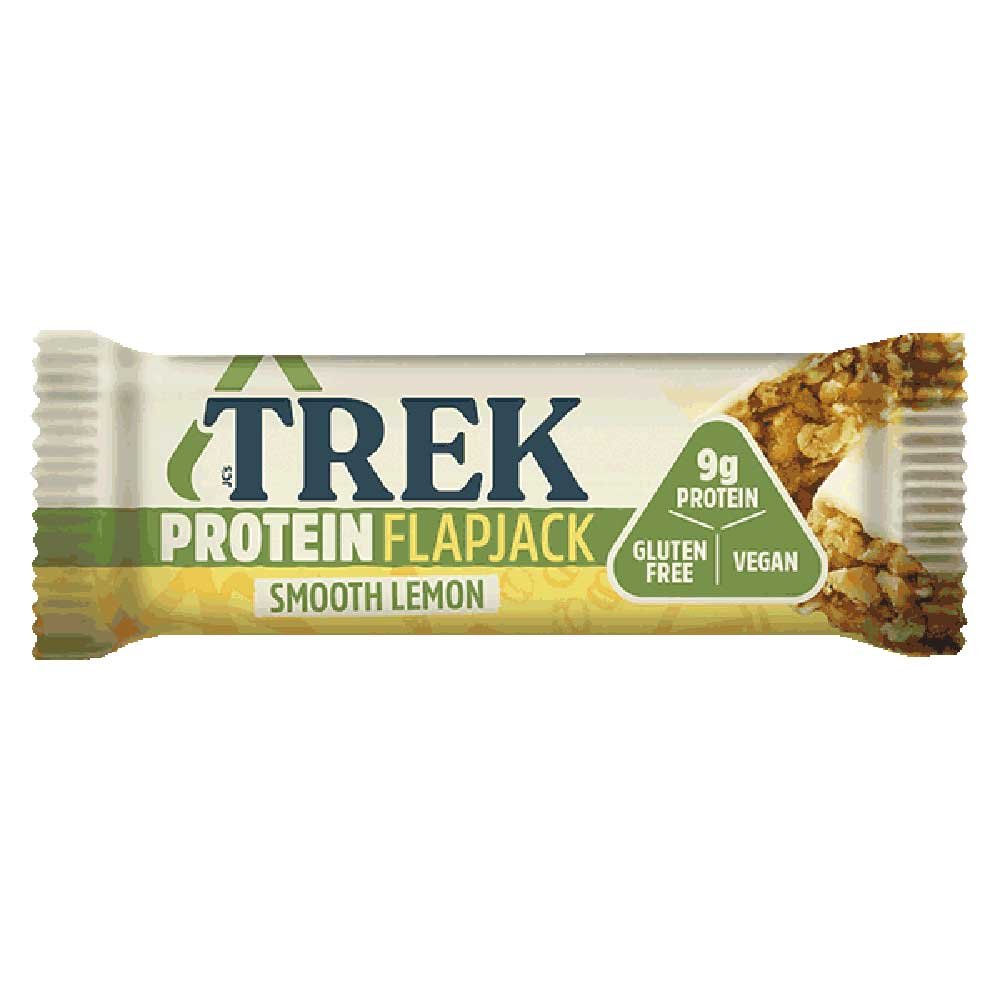 Smooth Lemon Protein Flapjack Trek 50g