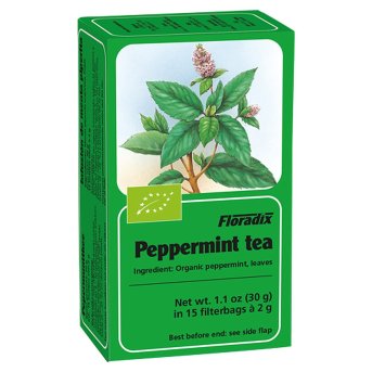 Organic Peppermint Tea Floradix 12x15bags