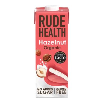 Organic Hazelnut Drink Rude Health 6x1l Organic Hazelnut Drink Rude Health 6x1l