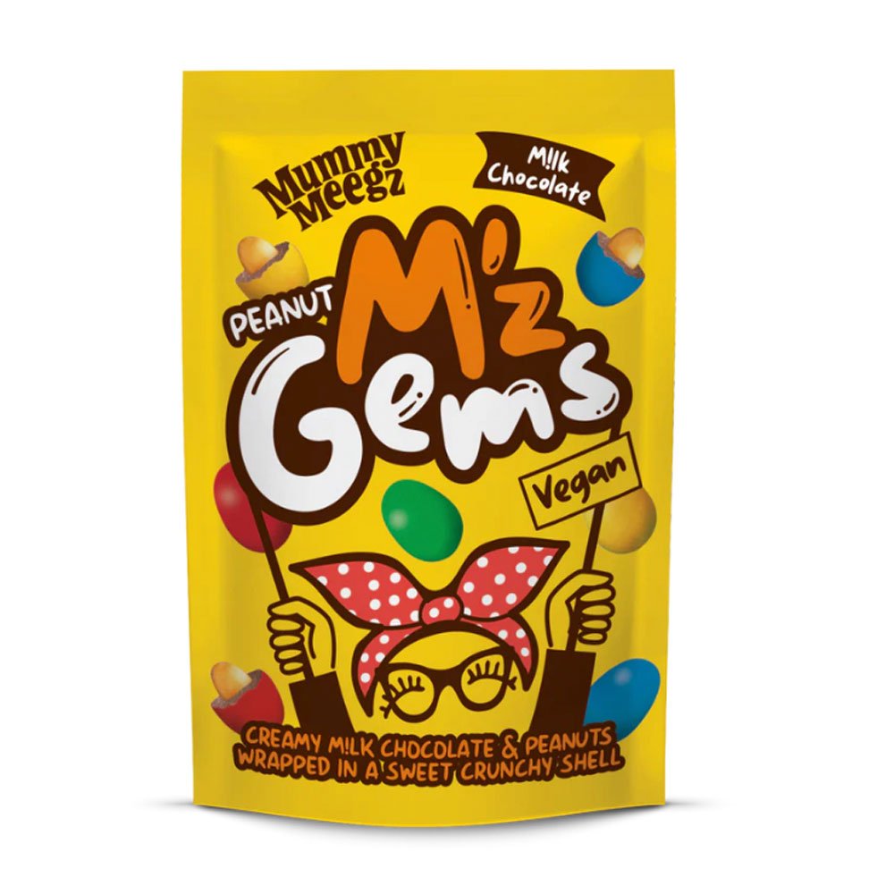 Peanut M'z Gems - bag Mummy Meegz 12x80g Peanut M'z Gems - bag Mummy Meegz 12x80g