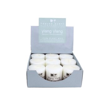 Ylang Ylang Essential Oil Candles Heaven Scent 2"x2" Ylang Ylang Essential Oil Candles Heaven Scent 2"x2"