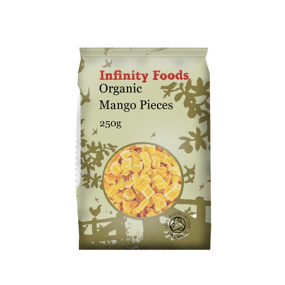 Organic Mango Pieces Infinity Foods 6x250g