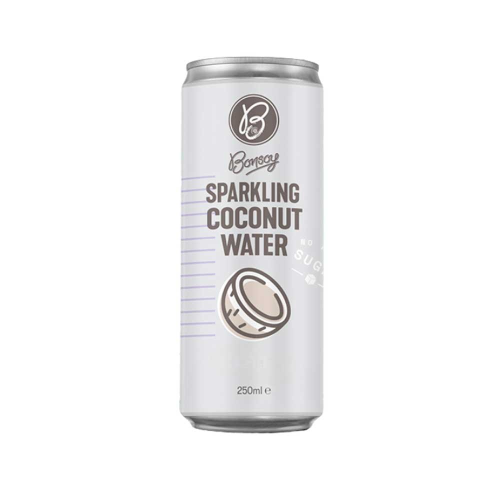 Sparkling Coconut Water Bonsoy 12x250ml Sparkling Coconut Water Bonsoy 12x250ml