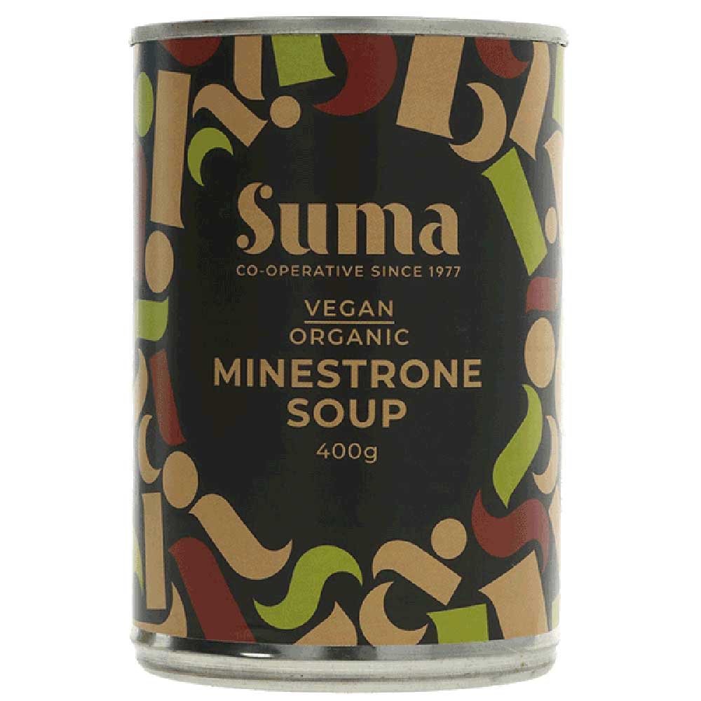 Organic Minestrone Soup Suma 400g