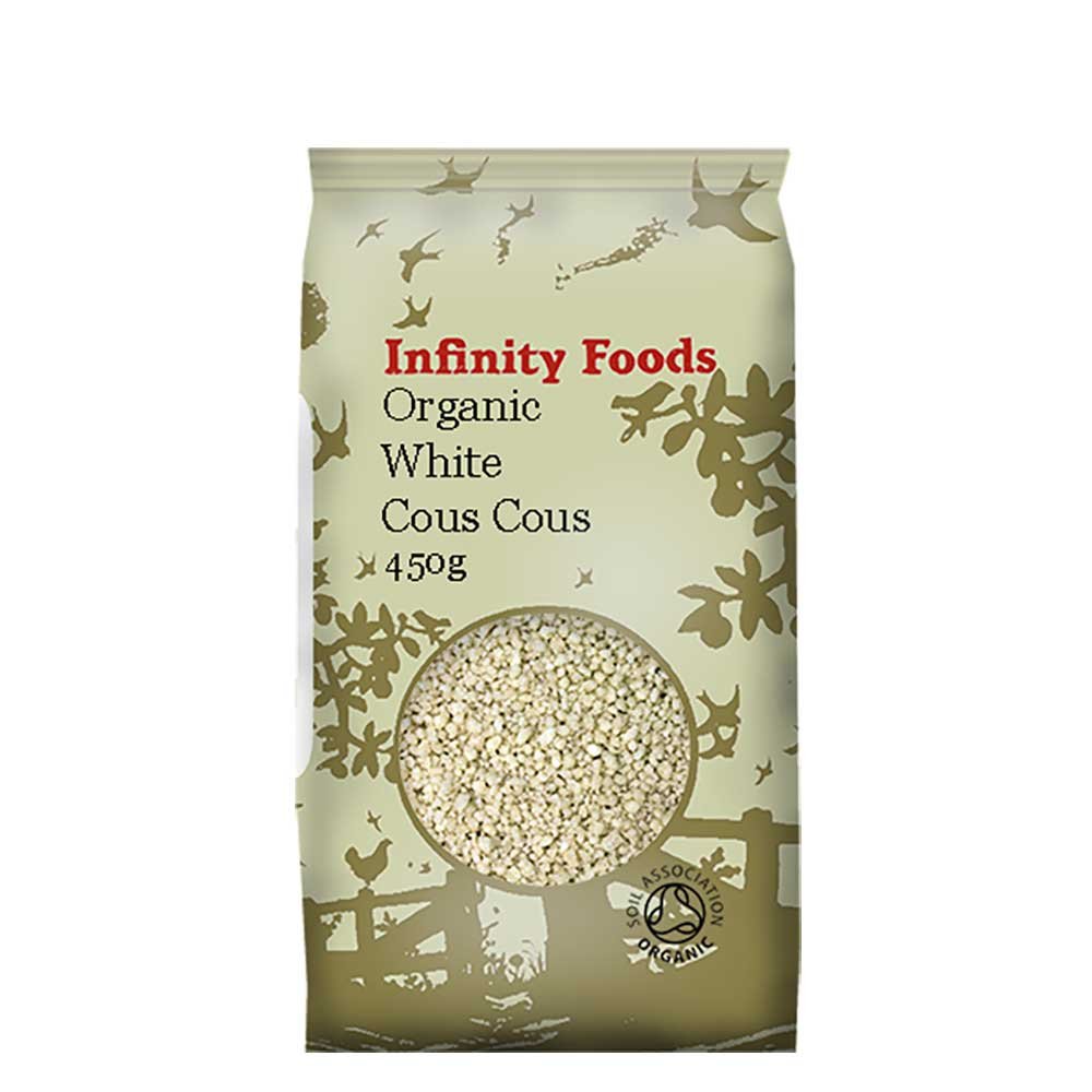 Organic White Couscous - Italy Infinity Foods 450g Organic White Couscous - Italy Infinity Foods 450g