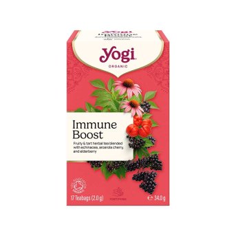 Organic Immune Boost Tea Yogi 6x17bags Organic Immune Boost Tea Yogi 6x17bags