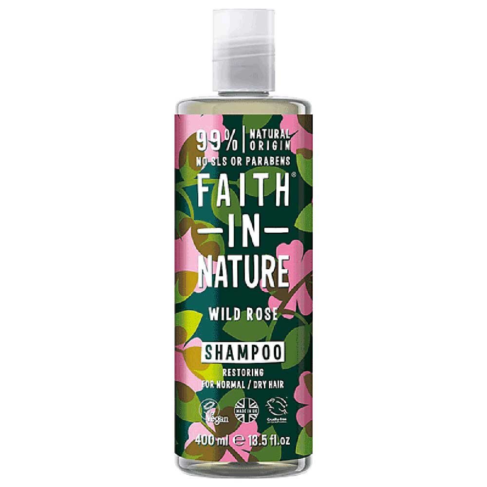 Wild Rose Shampoo Faith in Nature 400ml