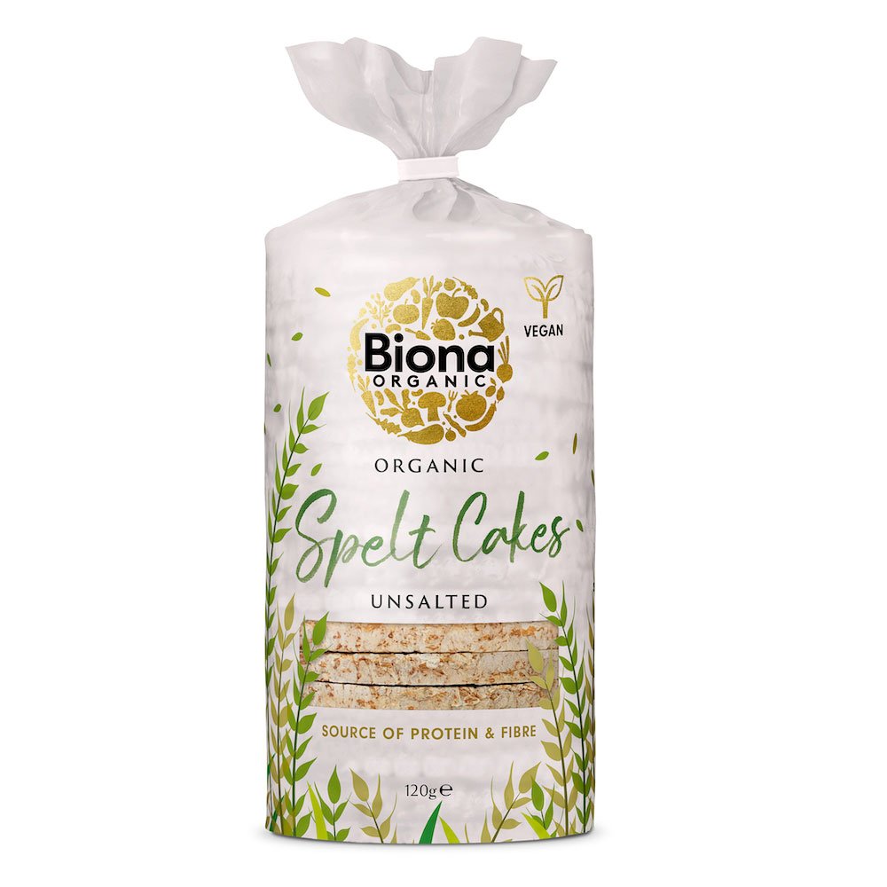 Organic Spelt Cakes Biona 120g