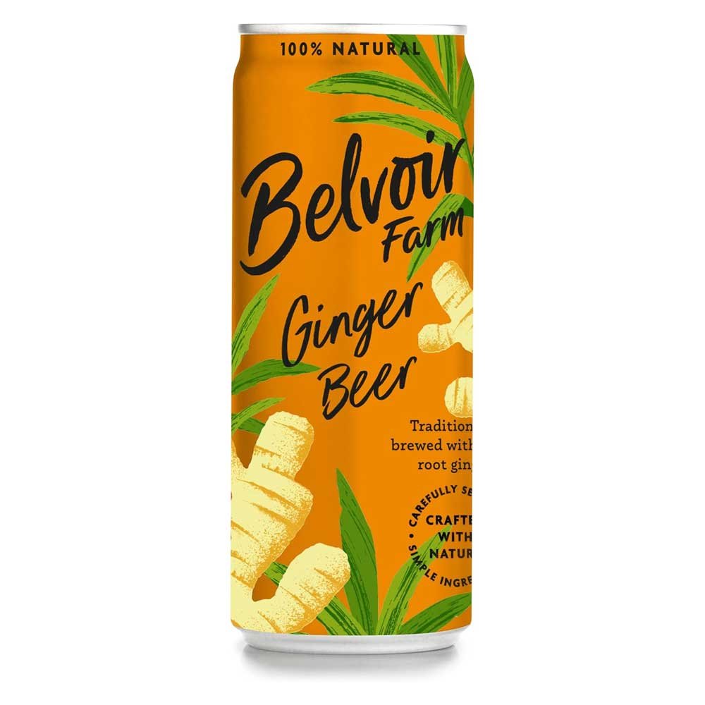 Ginger Beer - can Belvoir 12x330ml