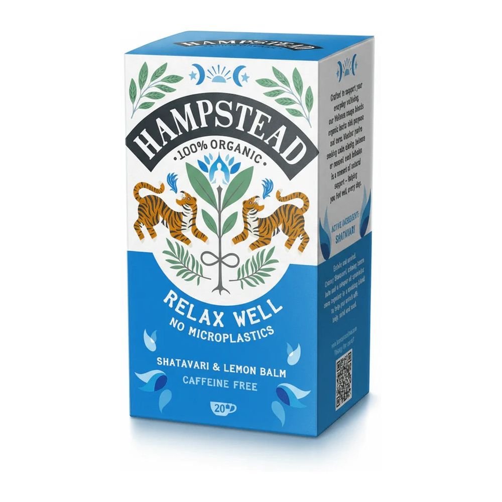 Organic Relax Well Tea Hampstead 4x20bags