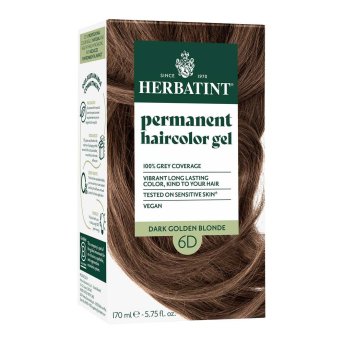 6D - Dark Golden Blonde - Hair Colour Herbatint 1x1pack