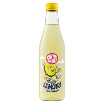 Organic Lemony Lemonade - bottle Karma Drinks 24x300ml Organic Lemony Lemonade - bottle Karma Drinks 24x300ml