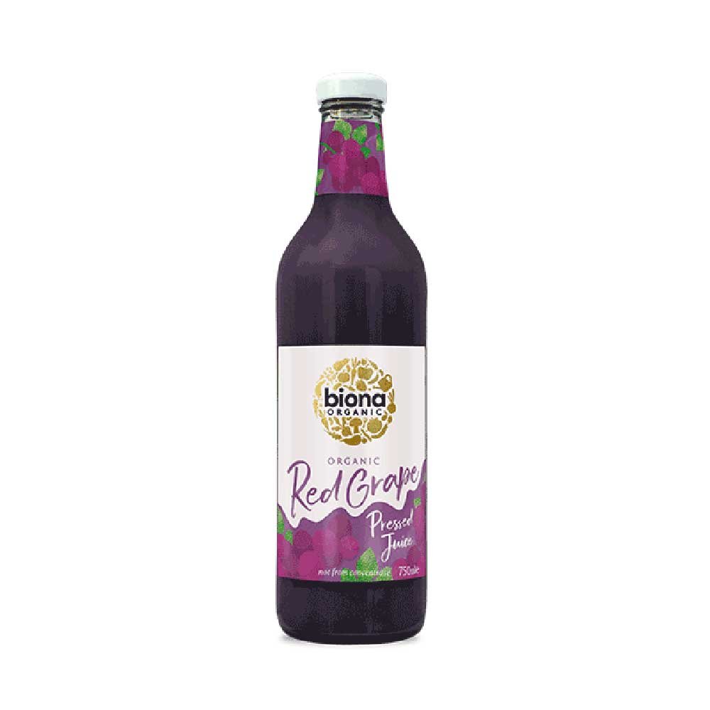 Organic Red Grape Juice Biona 750ml