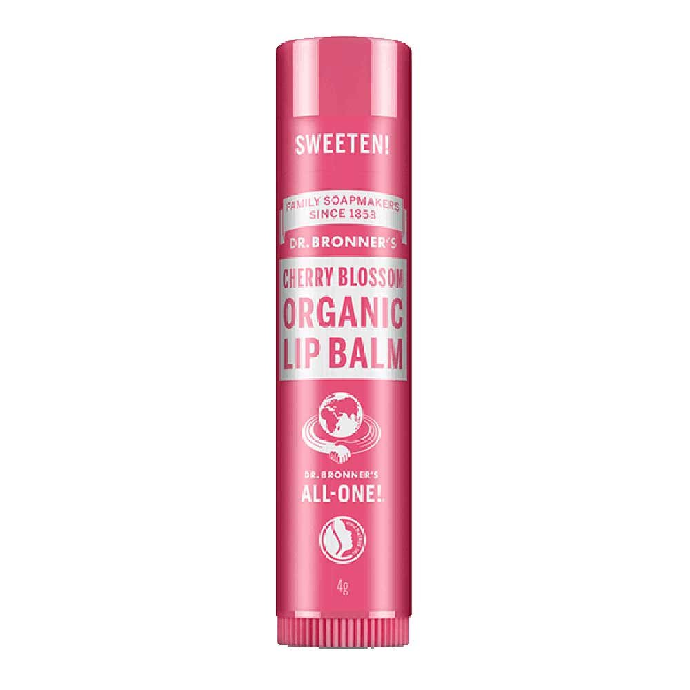 Organic Cherry Blossom Lip Balm Dr. Bronner 4g