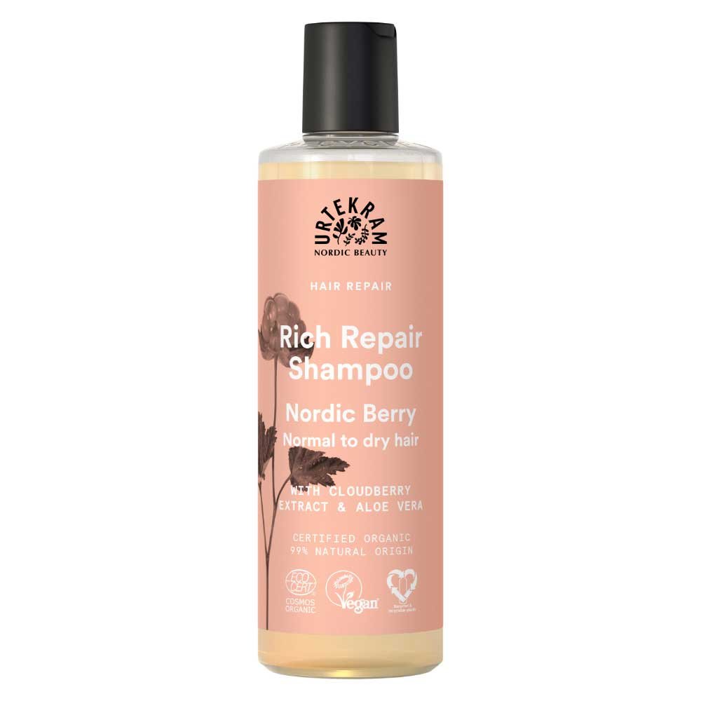 Organic Rich Repair Shampoo - Nordic Berry Urtekram 250ml