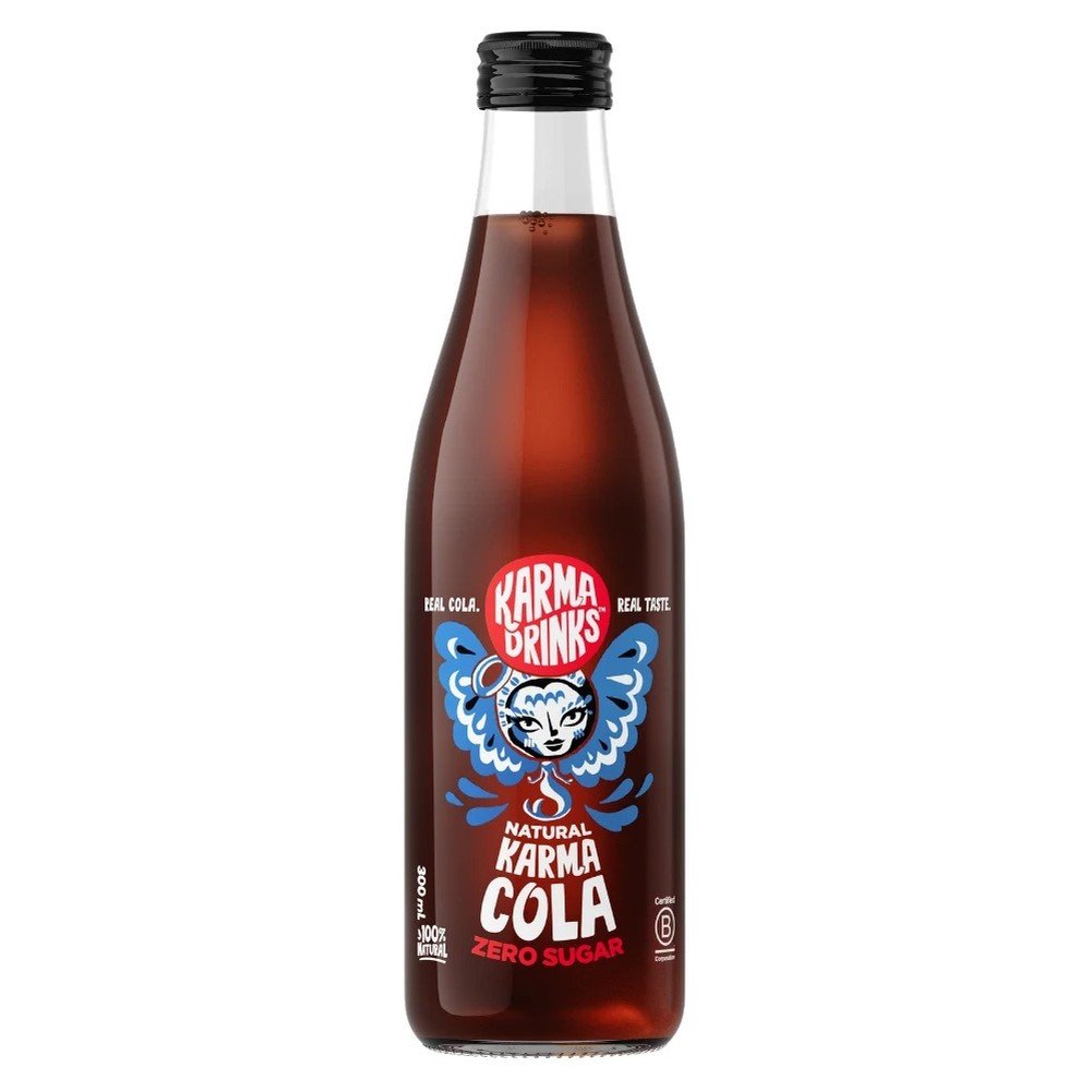 Sugar-free Karma Cola - bottle Karma Drinks 24x300ml Sugar-free Karma Cola - bottle Karma Drinks 24x300ml