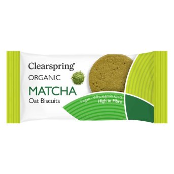 Organic Matcha Oat Biscuits Organic Matcha Oat Biscuits