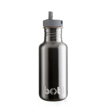 Nude Stainless botl - sports cap - not insulated One Green Bottle 1x500ml Nude Stainless botl - sports cap - not insulated One Green Bottle 1x500ml