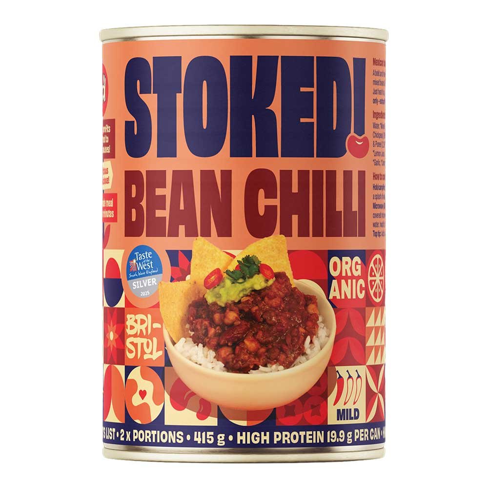Organic Bean Chilli Stoked! 6x415g