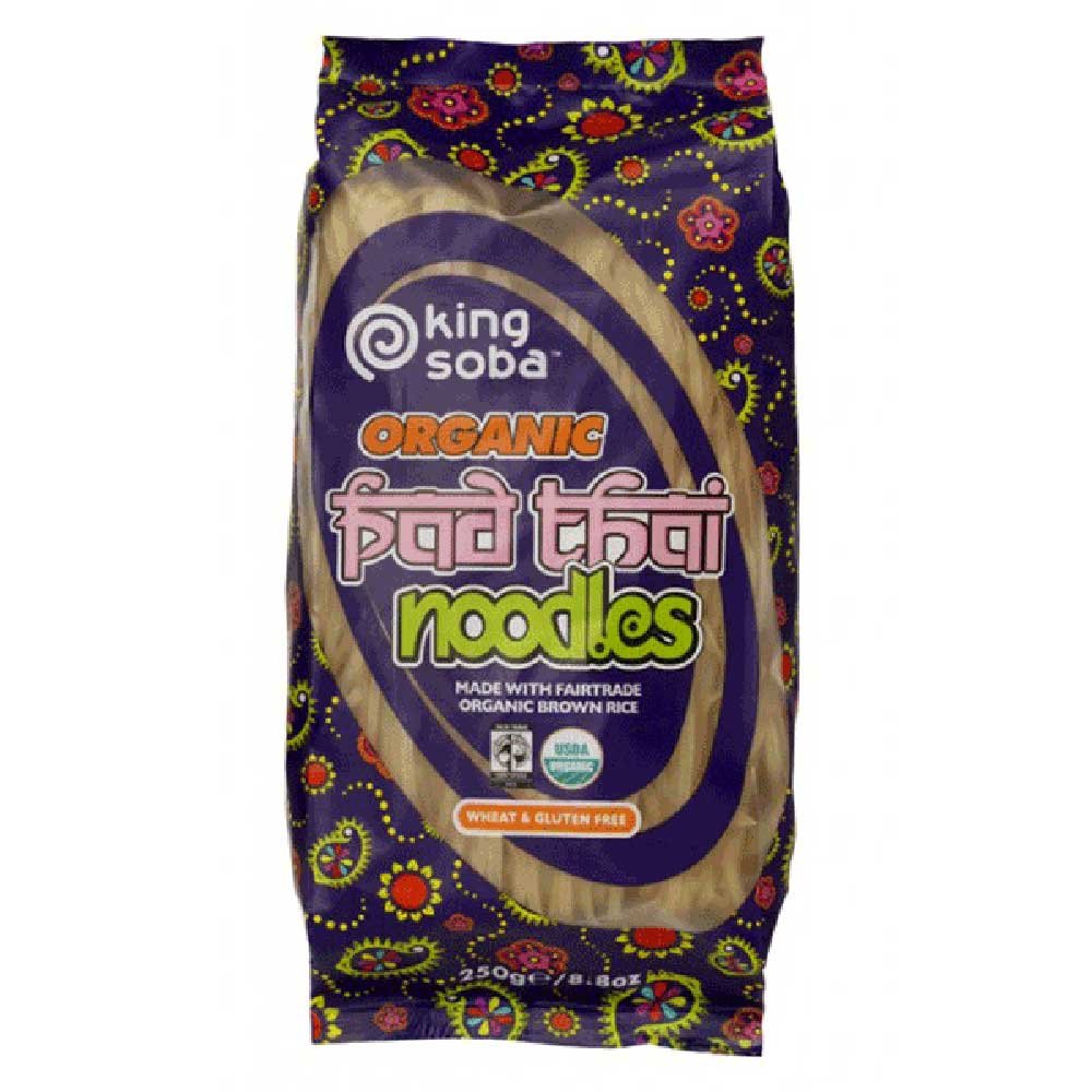 Organic Pad Thai Noodles King Soba 250g Organic Pad Thai Noodles King Soba 250g