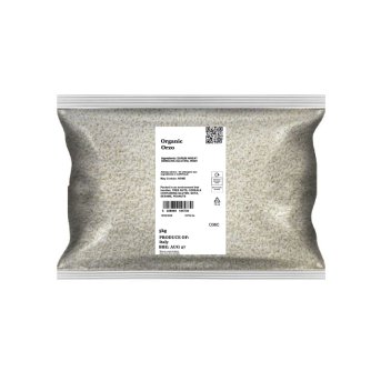 Organic Orzo - rice shape from durum wheat - white Infinity Bulk 25kg