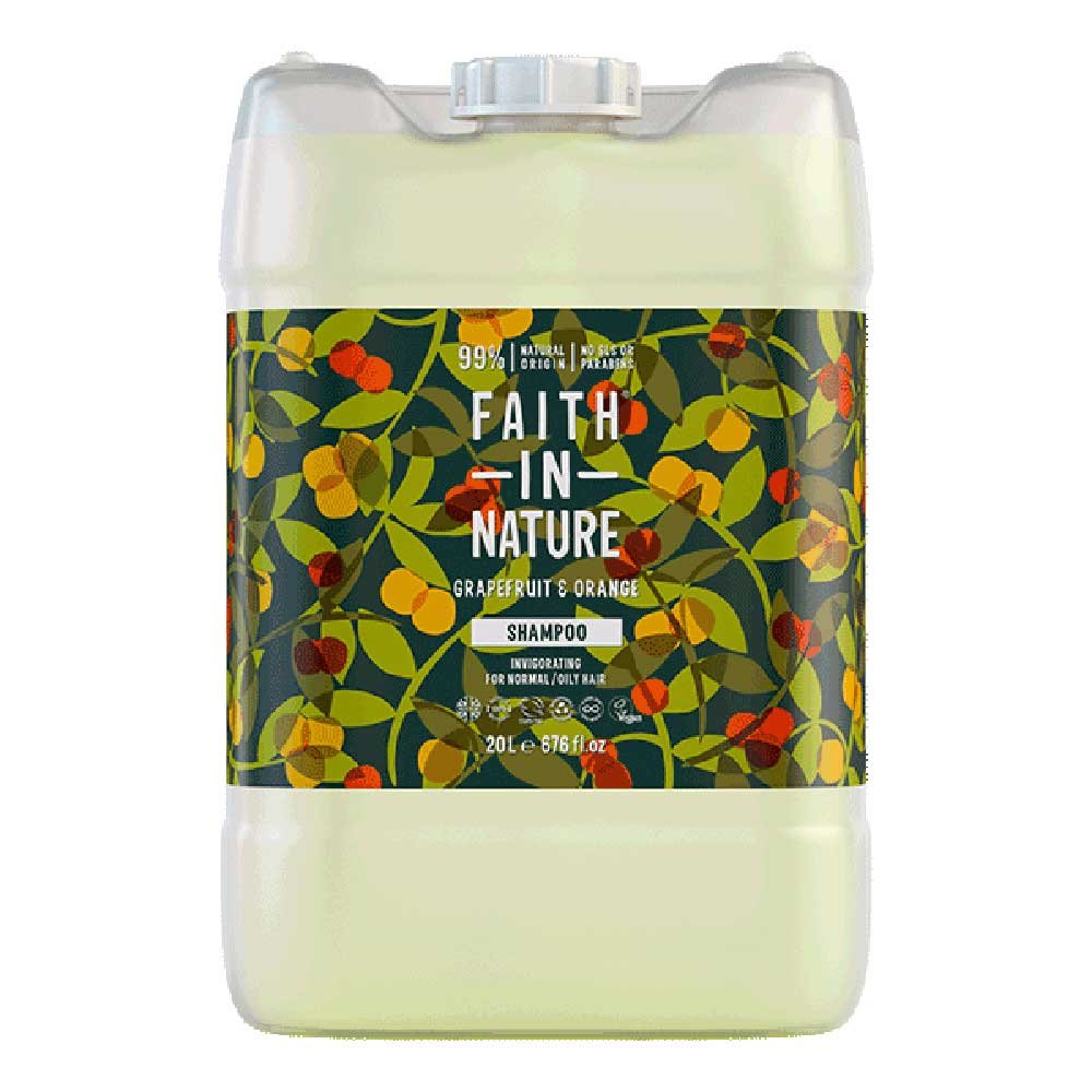 Bulk Grapefruit & Orange Shampoo Faith in Nature 20l Bulk Grapefruit & Orange Shampoo Faith in Nature 20l