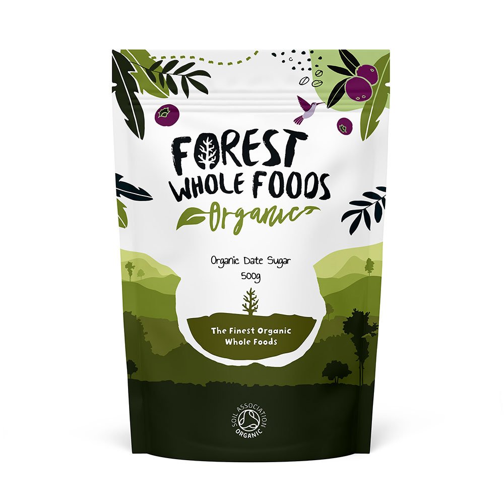 Organic Date Sugar Forest Whole Foods 6x500g Organic Date Sugar Forest Whole Foods 6x500g