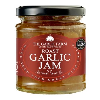 Roast Garlic Jam The Garlic Farm 6x220g Roast Garlic Jam The Garlic Farm 6x220g