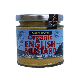 Organic English Mustard Carley's 6x170g Organic English Mustard Carley's 6x170g