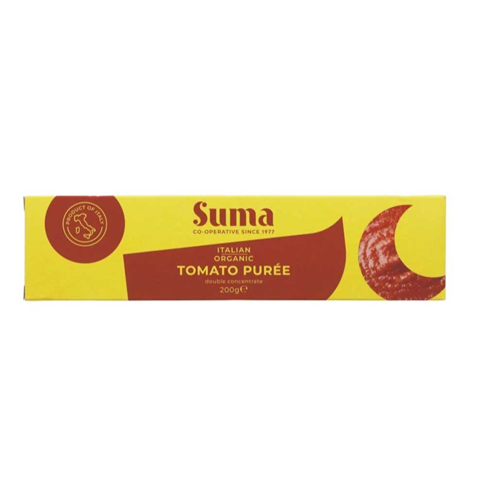 Organic Tomato Puree - tubes Suma 200g