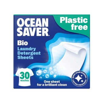 Bio Laundry Detergent Sheets - 30 Pack Ocean Saver 10x30sheets Bio Laundry Detergent Sheets - 30 Pack Ocean Saver 10x30sheets