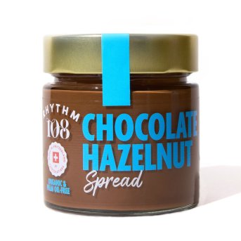 Organic Chocolate Hazelnut Spread Rhythm 108 6x250g