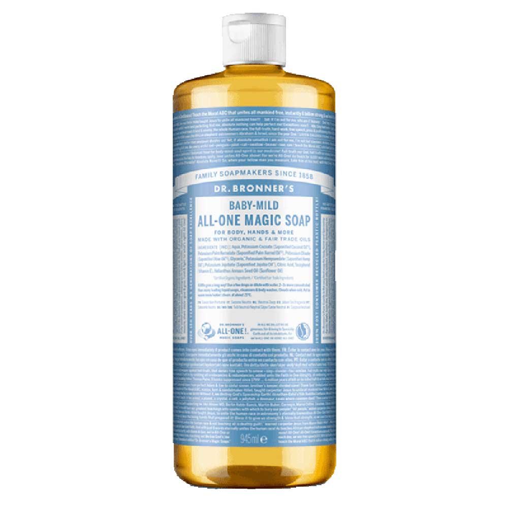 Organic Baby Mild Unscented Liquid Soap - single Dr. Bronner Organic Baby Mild Unscented Liquid Soap - single Dr. Bronner