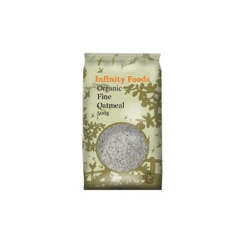 Organic Fine Oatmeal Infinity Foods 500g Organic Fine Oatmeal Infinity Foods 500g