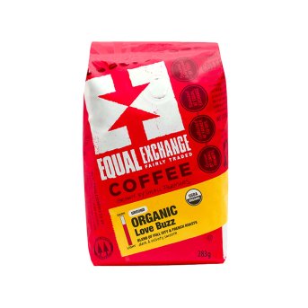 Organic Love Buzz Dark Ground Coffee Equal Exchange 284g Organic Love Buzz Dark Ground Coffee Equal Exchange 284g