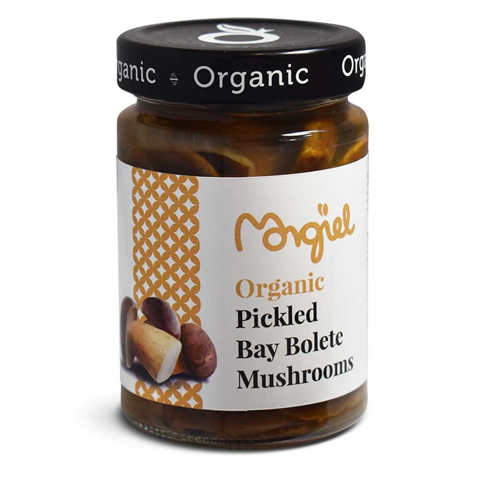 Organic Pickled Bay Bolete Mushrooms Morgiel 6x300g