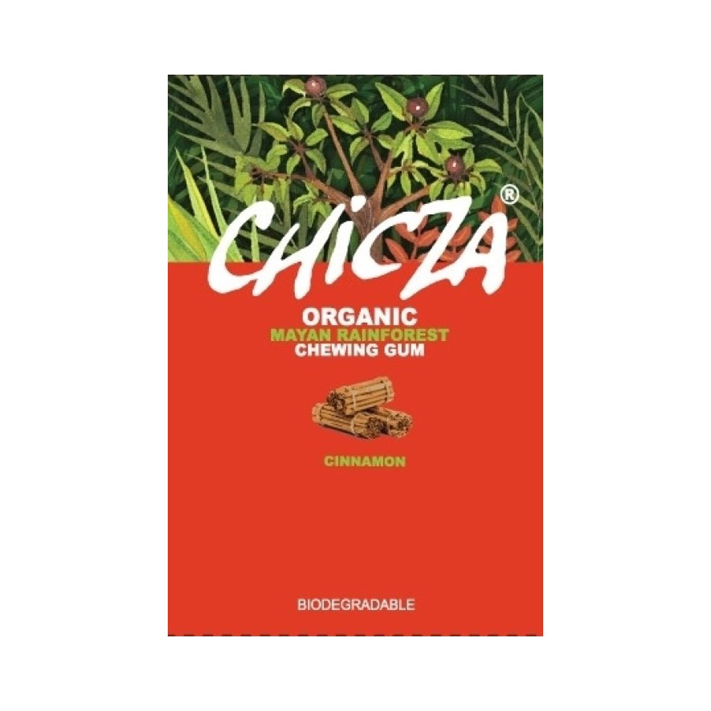 Organic Cinnamon Chewing Gum Chicza 30g Organic Cinnamon Chewing Gum Chicza 30g