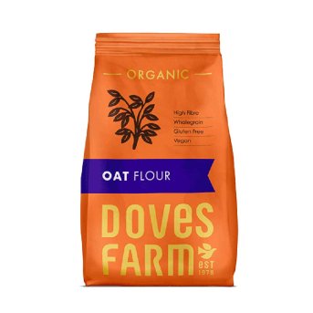 Organic Oat Flour Doves Farm 4x450g