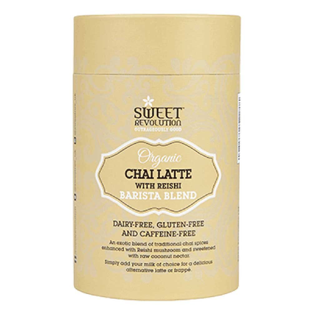 Organic Chai Latte with reishi - Barista Sweet Revolution 10 Organic Chai Latte with reishi - Barista Sweet Revolution 10