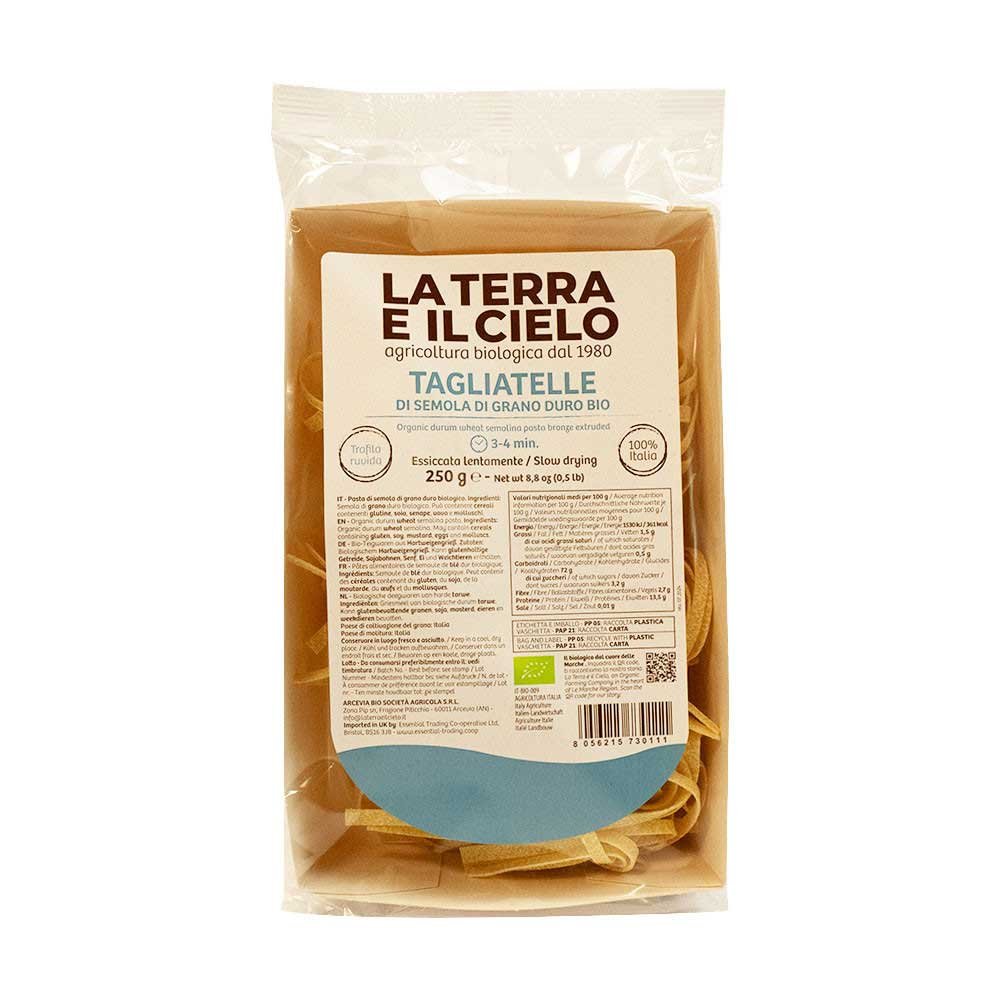 Organic White Tagiatelle La Terra e il Cielo 250g