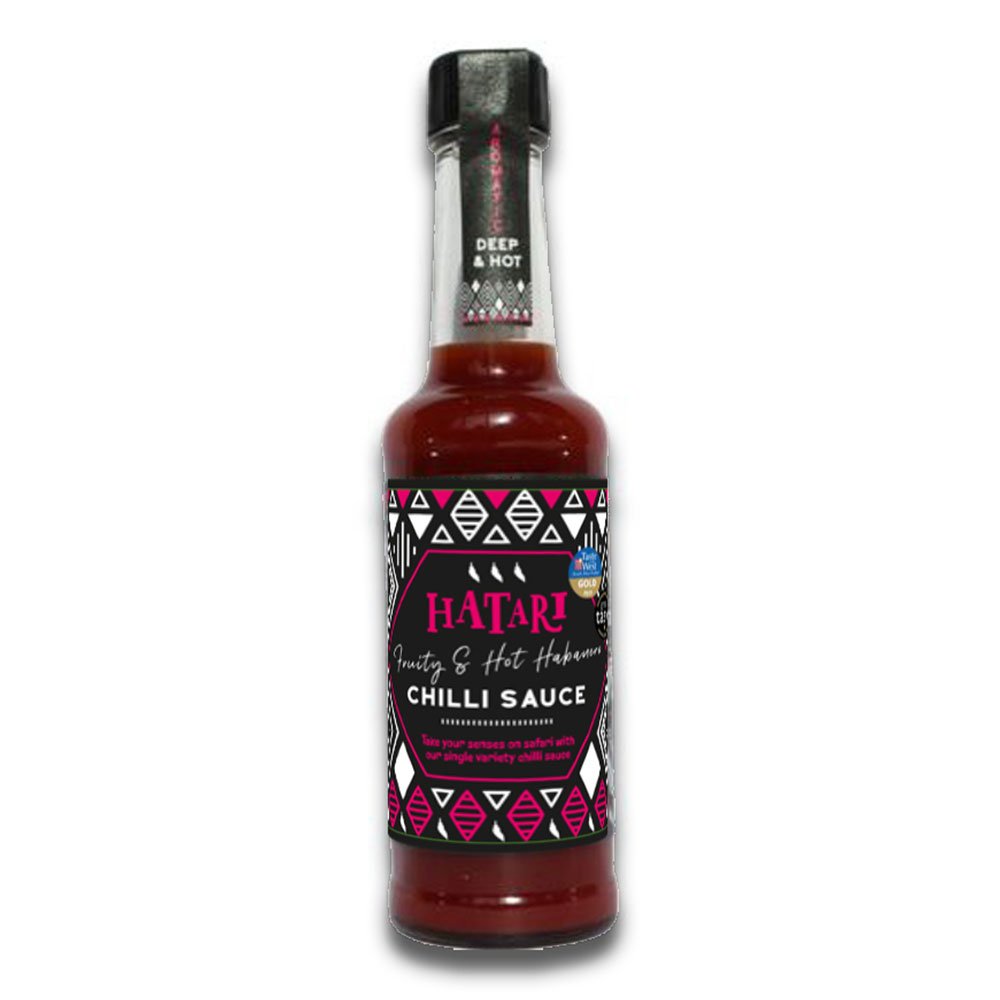 Hot Habanero Chilli Sauce Hatari 150g